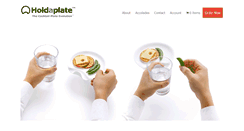 Desktop Screenshot of holdaplate.com